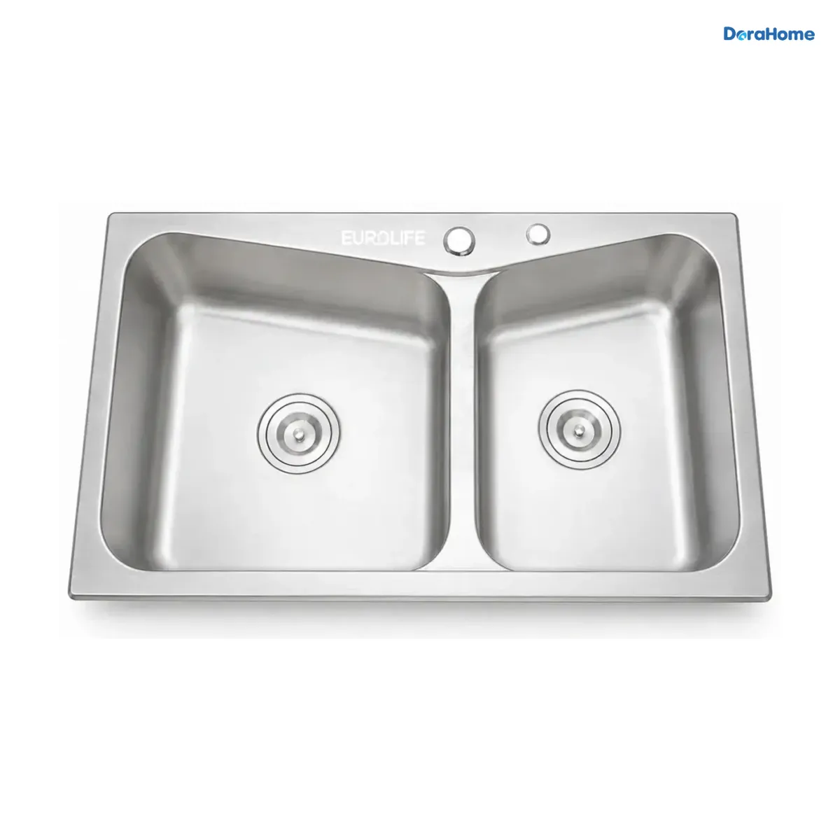 Chậu rửa chén 2 hố Inox EUROLIFE EL-C8245